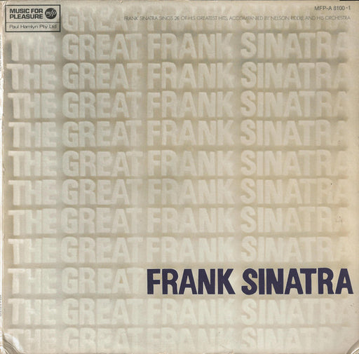 Frank Sinatra – The Great Frank Sinatra (2xLP)