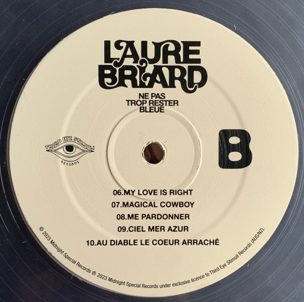 Laure Briard – Ne Pas Trop Rester Bleue LP vinyl record, image 5 of 5