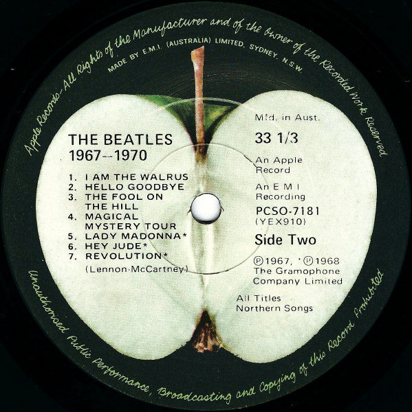 The Beatles – 1967-1970 (2xLP) LP vinyl record, image 6 of 10