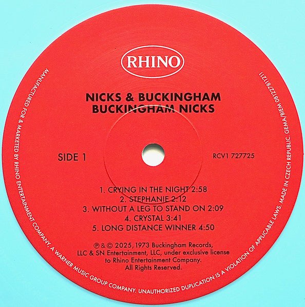 Buckingham Nicks – Buckingham Nicks LP vinyl record, image 4 of 8