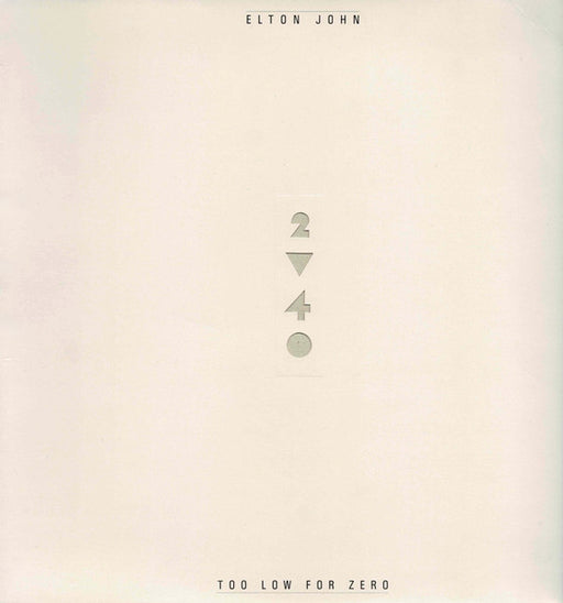 Elton John – Too Low For Zero LP vinyl record, image 1 of 6