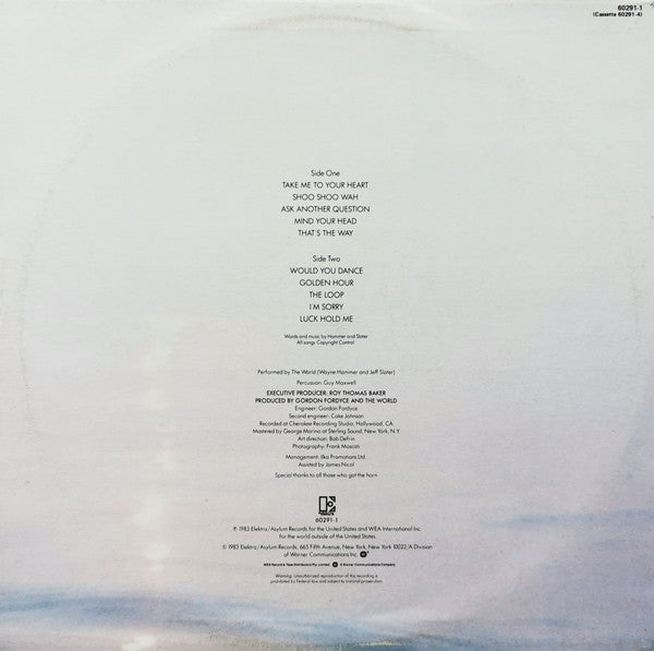 The World – Break The Silence LP vinyl record, image 2 of 4