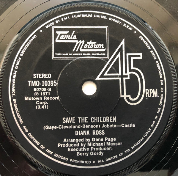 Diana Ross – Last Time I Saw Him 7" vinyl record, image 2 of 4