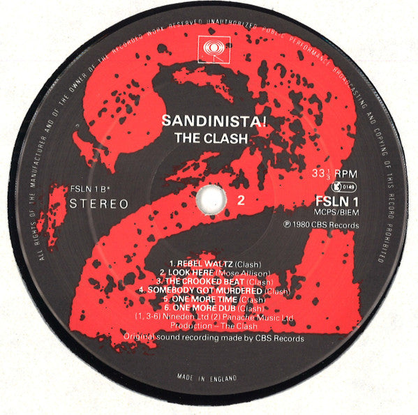 The Clash – Sandinista! (3xLP) LP vinyl record, image 6 of 10
