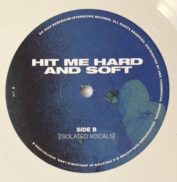 Billie Eilish – Hit Me Hard And Soft (Isolated Vocals) LP vinyl record, image 4 of 8
