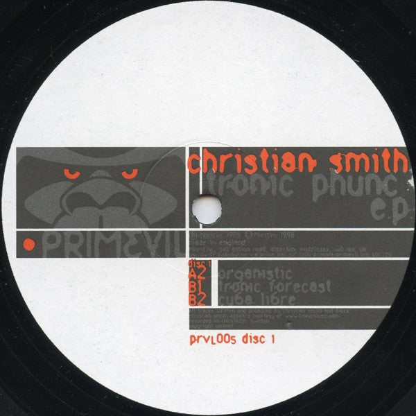 Christian Smith – Tronic Phunc EP (2x12") 12" vinyl record, image 3 of 6