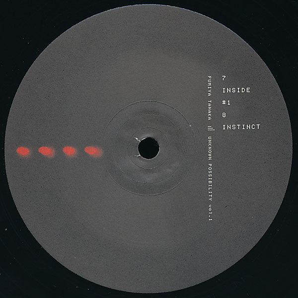 Fumiya Tanaka – Unknown Possibility Vol. 1 (2xLP) LP vinyl record, image 6 of 6
