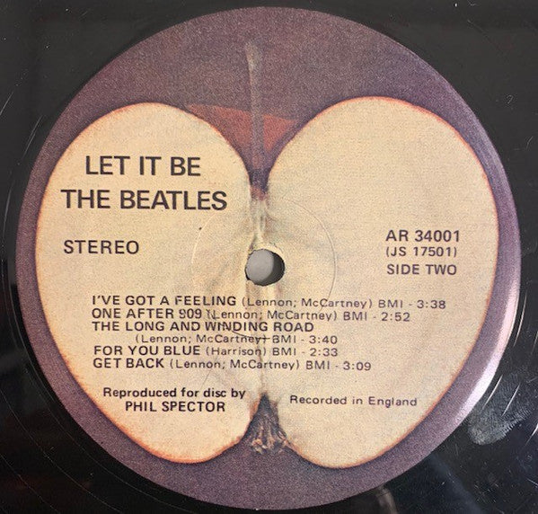 The Beatles – Let It Be LP vinyl record, image 7 of 7