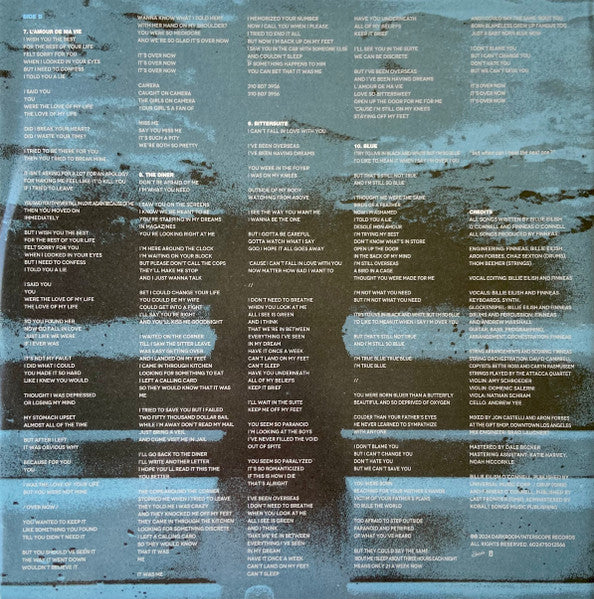Billie Eilish – Hit Me Hard And Soft (Isolated Vocals) LP vinyl record, image 7 of 8
