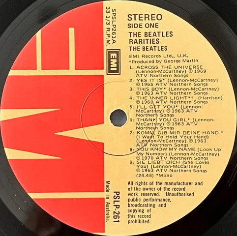 The Beatles – Rarities LP vinyl record, image 6 of 7