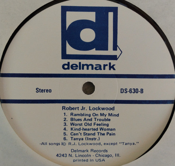 Robert Lockwood Jr. – Steady Rollin' Man LP vinyl record, image 4 of 4