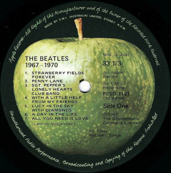 The Beatles – 1967-1970 (2xLP) LP vinyl record, image 5 of 10