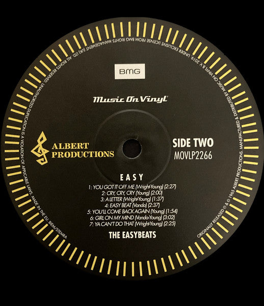 The Easybeats – Easy LP vinyl record, image 3 of 4