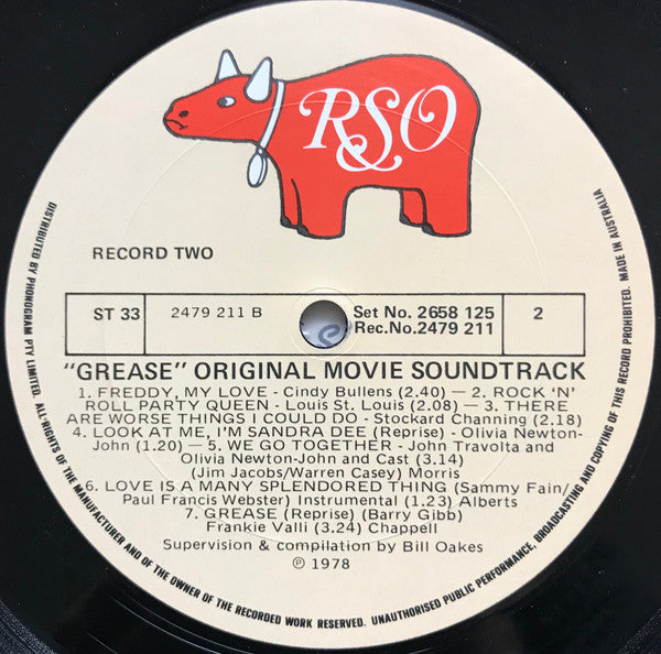 Various – Grease (The Original Soundtrack From The Motion Picture) (2xLP) LP vinyl record, image 8 of 10
