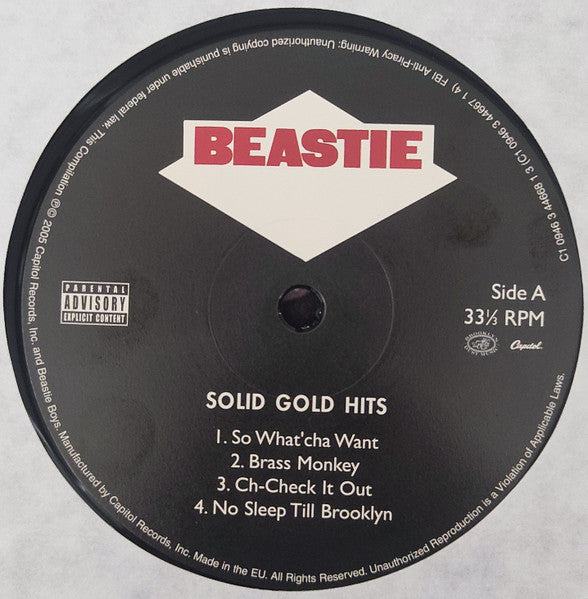Beastie Boys – Solid Gold Hits (2xLP) LP vinyl record, image 3 of 7