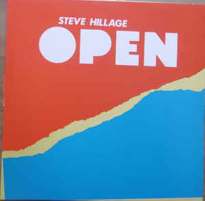 Steve Hillage – Open LP vinyl record