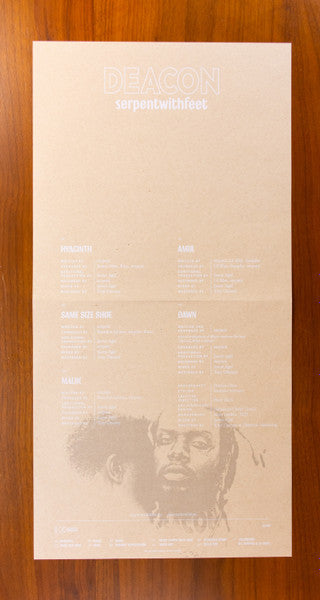 Serpentwithfeet – Deacon LP vinyl record, image 4 of 7