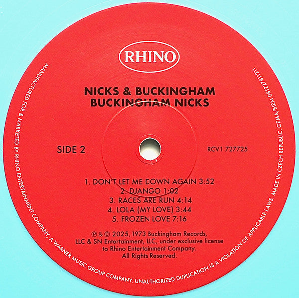 Buckingham Nicks – Buckingham Nicks LP vinyl record, image 5 of 8