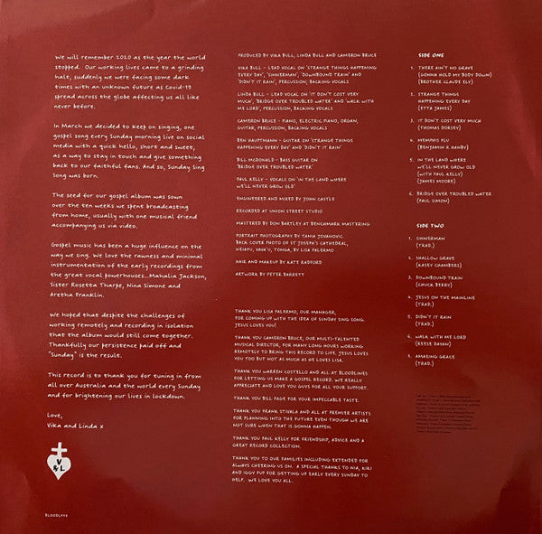 Vika & Linda – Sunday (The Gospel According To Iso) LP vinyl record, image 6 of 9