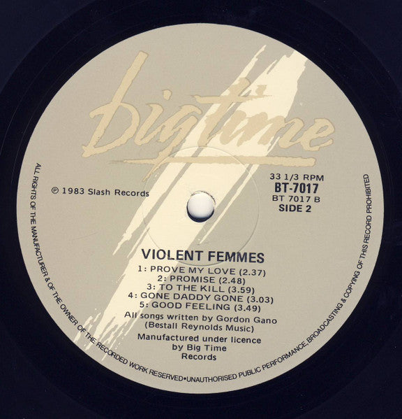 Violent Femmes – Violent Femmes LP vinyl record, image 4 of 4