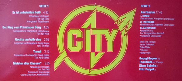 City – City LP vinyl record, image 5 of 6