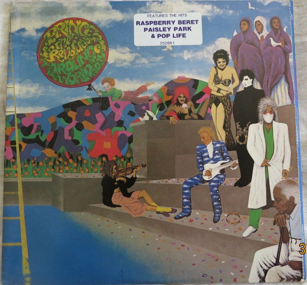 Prince And The Revolution – Around The World In A Day LP vinyl record, image 10 of 10
