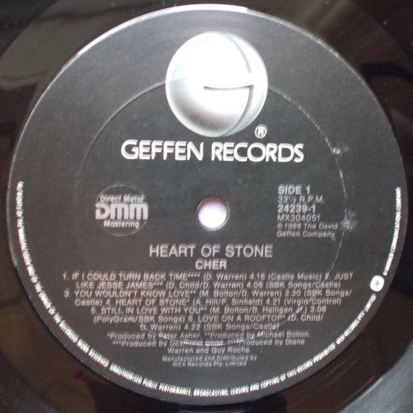 Cher – Heart Of Stone LP vinyl record, image 5 of 6