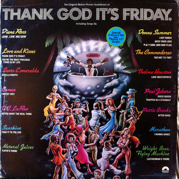 Various – Thank God It's Friday (The Original Motion Picture Soundtrack) (2xLP) LP vinyl record, image 1 of 10