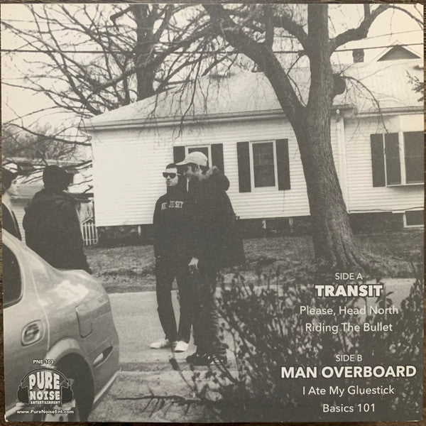 Transit, Man Overboard – Transit | Man Overboard 7" vinyl record, image 2 of 6