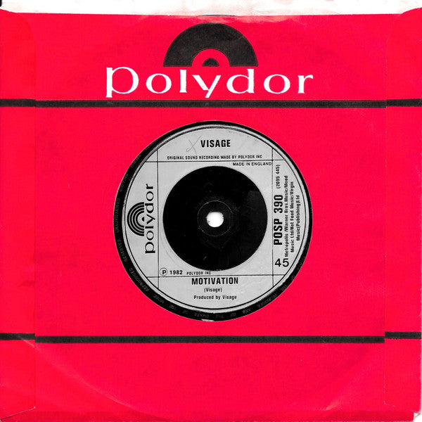 Visage – Damned Don't Cry 7" vinyl record, image 4 of 4