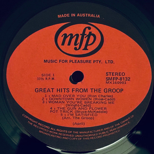 The Groop – Great Hits From The Groop LP vinyl record, image 7 of 8