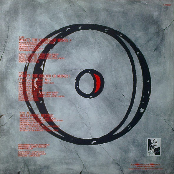 Hollywood Beyond – What's The Colour Of Money? 12" vinyl record, image 2 of 4