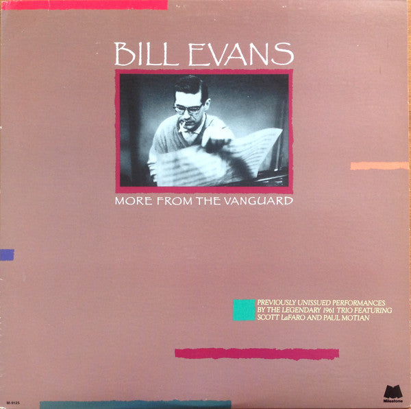Bill Evans – More From The Vanguard LP vinyl record, image 1 of 4