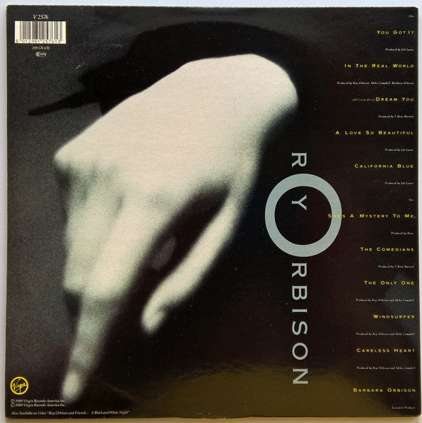 Roy Orbison – Mystery Girl LP vinyl record, image 4 of 10