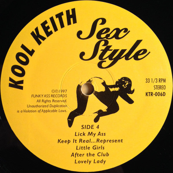 Kool Keith – Sex Style (2xLP) LP vinyl record, image 6 of 6