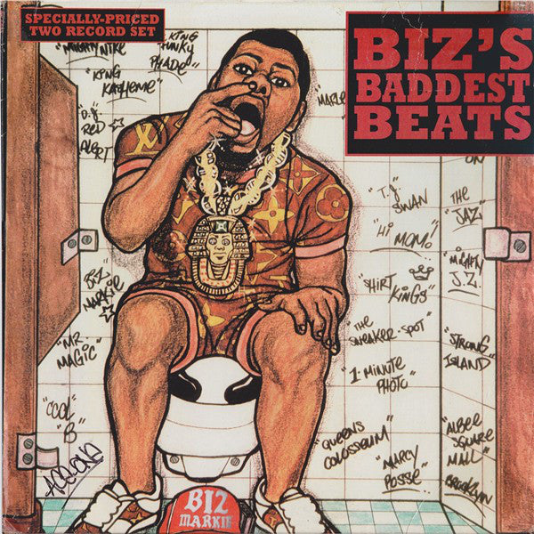 Biz Markie – Biz's Baddest Beats (2xLP) LP vinyl record, image 1 of 3