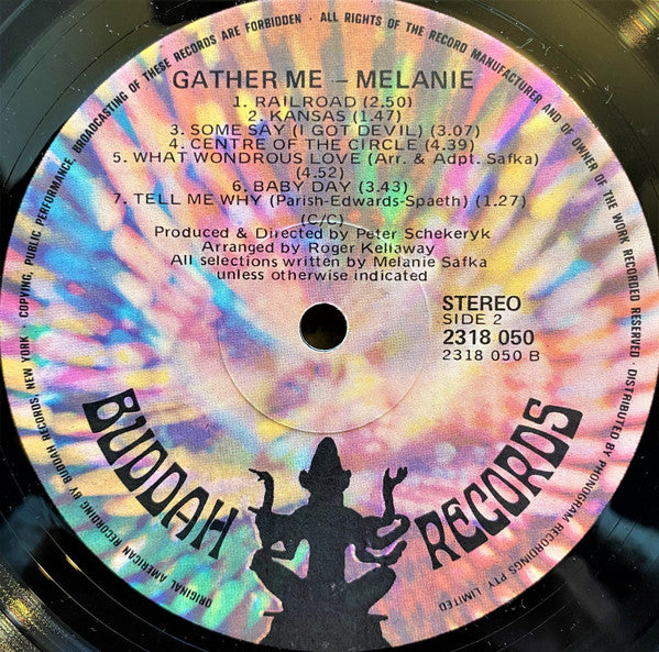 Melanie – Gather Me LP vinyl record, image 7 of 8