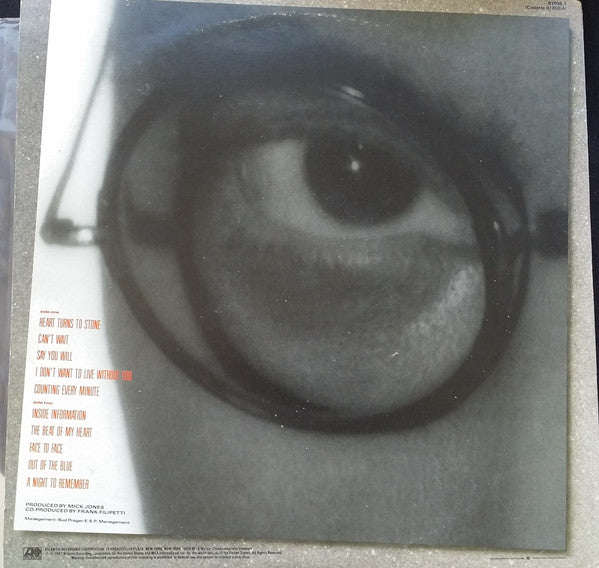 Foreigner – Inside Information LP vinyl record, image 2 of 4