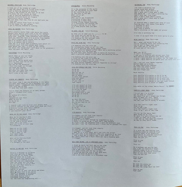 XTC – Drums And Wires LP vinyl record, image 6 of 8