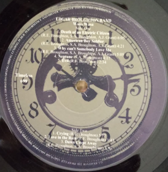 The Edgar Broughton Band – Wasa Wasa LP vinyl record, image 4 of 6