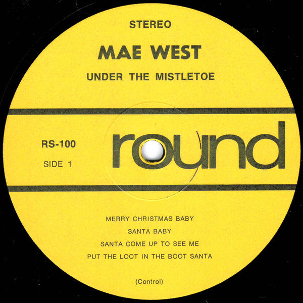 Mae West – Under The Mistletoe with Mae West LP vinyl record, image 3 of 4