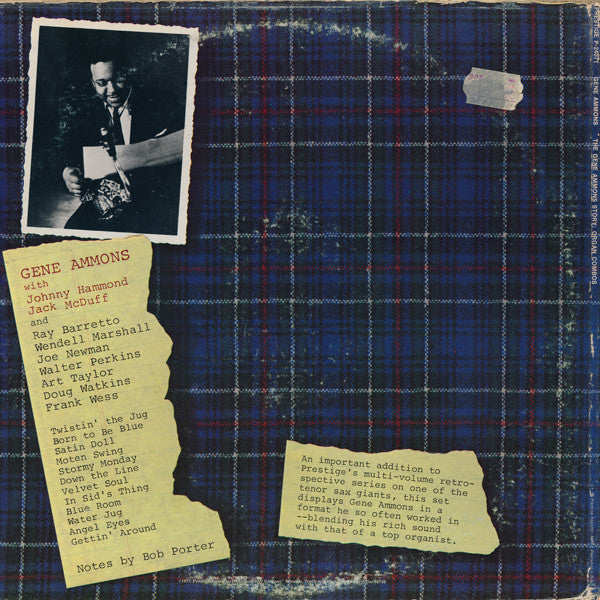 Gene Ammons – The Gene Ammons Story: Organ Combos (2xLP) LP vinyl record, image 4 of 10