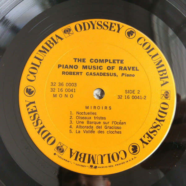 Maurice Ravel, Robert Casadesus – The Complete Piano Music LP vinyl record, image 5 of 10