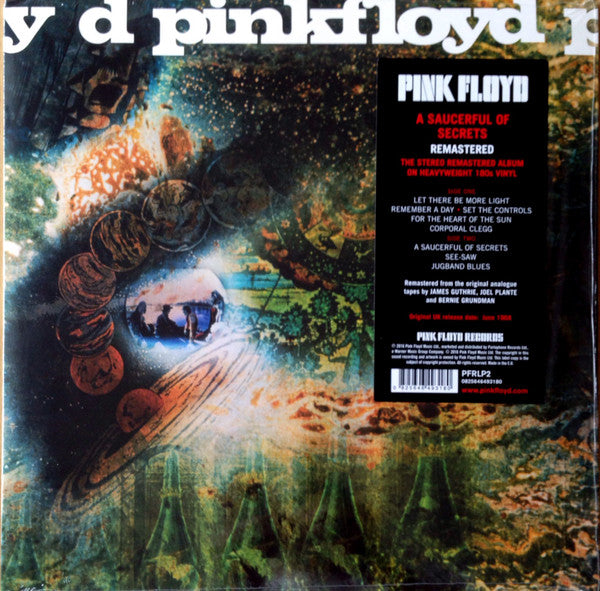 Pink Floyd – A Saucerful Of Secrets LP vinyl record, image 5 of 7