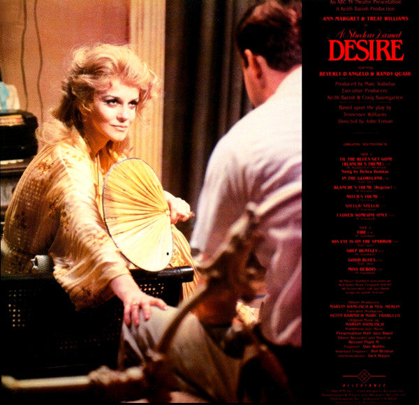 Marvin Hamlisch – A Streetcar Named Desire - Original Soundtrack LP vinyl record, image 4 of 5