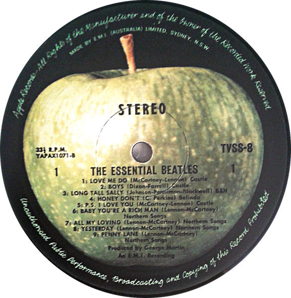 The Beatles – The Essential Beatles LP vinyl record, image 3 of 4