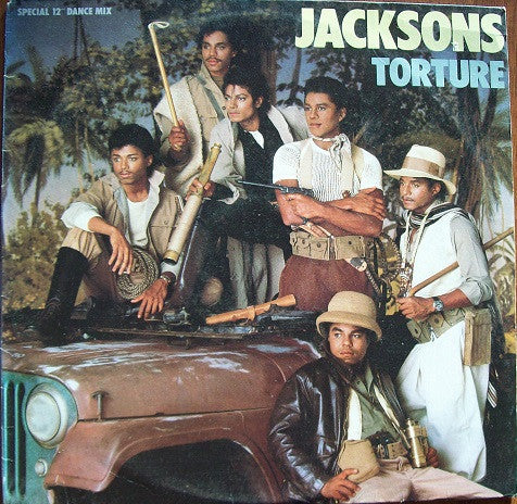 The Jacksons – Torture 12" vinyl record, image 1 of 4