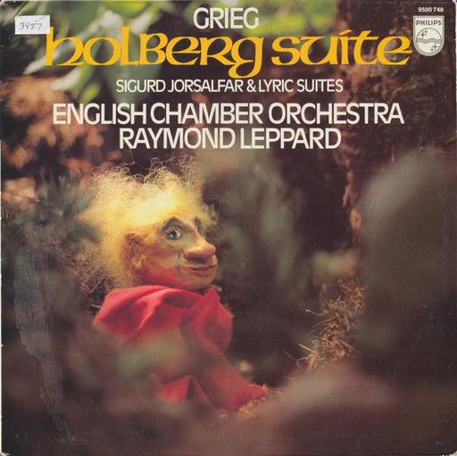 Edvard Grieg, English Chamber Orchestra, Raymond Leppard – Holberg Suite / Sigurd Jorsalfar & Lyric Suites LP vinyl record, image 1 of 4