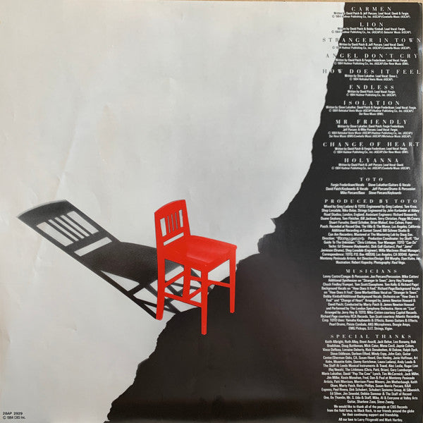 Toto – Isolation LP vinyl record, image 9 of 10