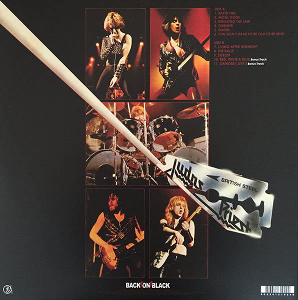 Judas Priest – British Steel LP vinyl record, image 2 of 4